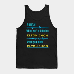 Vintage music Tank Top